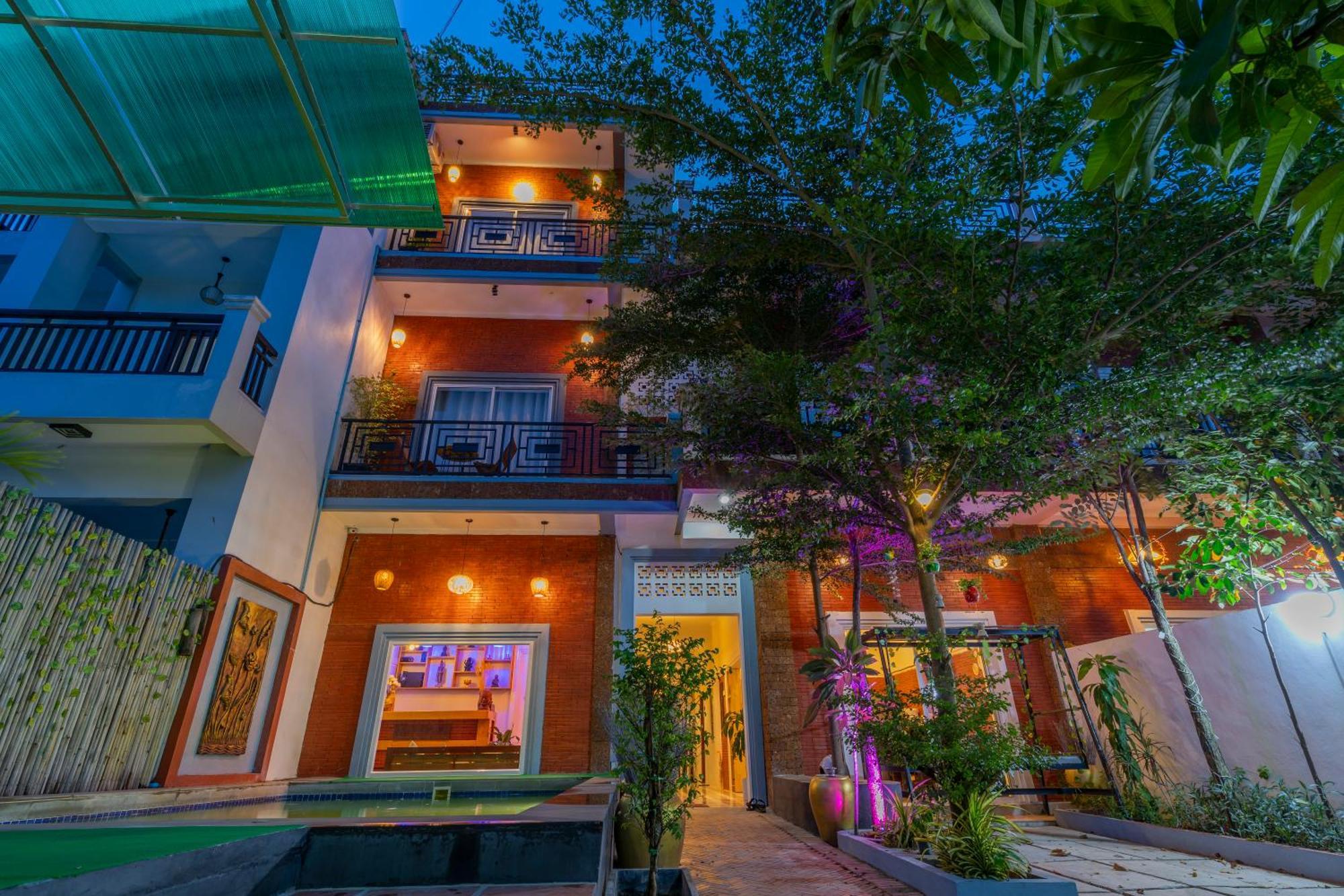 Bed and Breakfast Angkor Rithy Boutiquese Сіємреап Екстер'єр фото